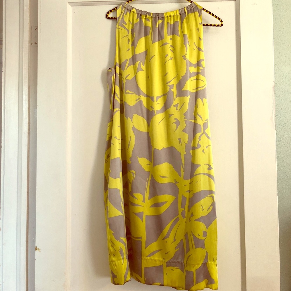 Silk Spring Floral Dress